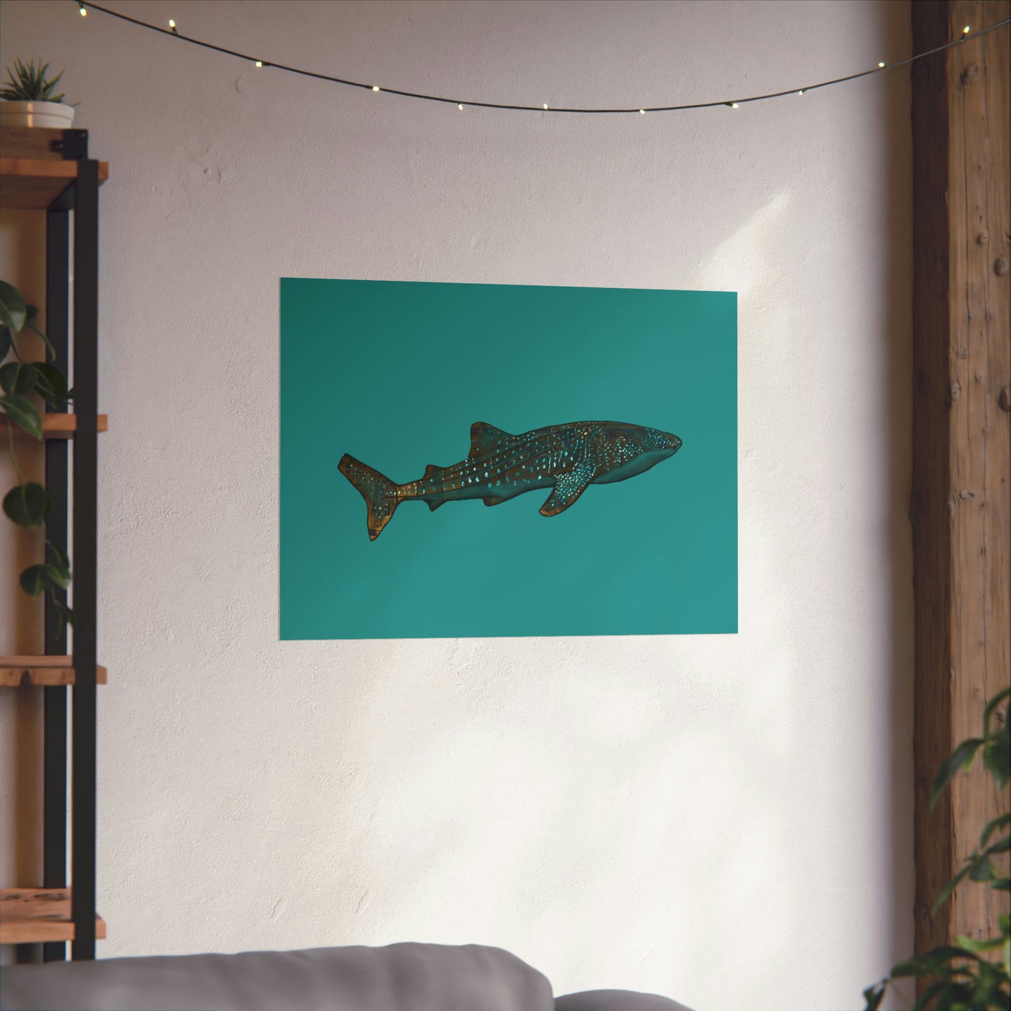 Whale Shark in Blue Waters