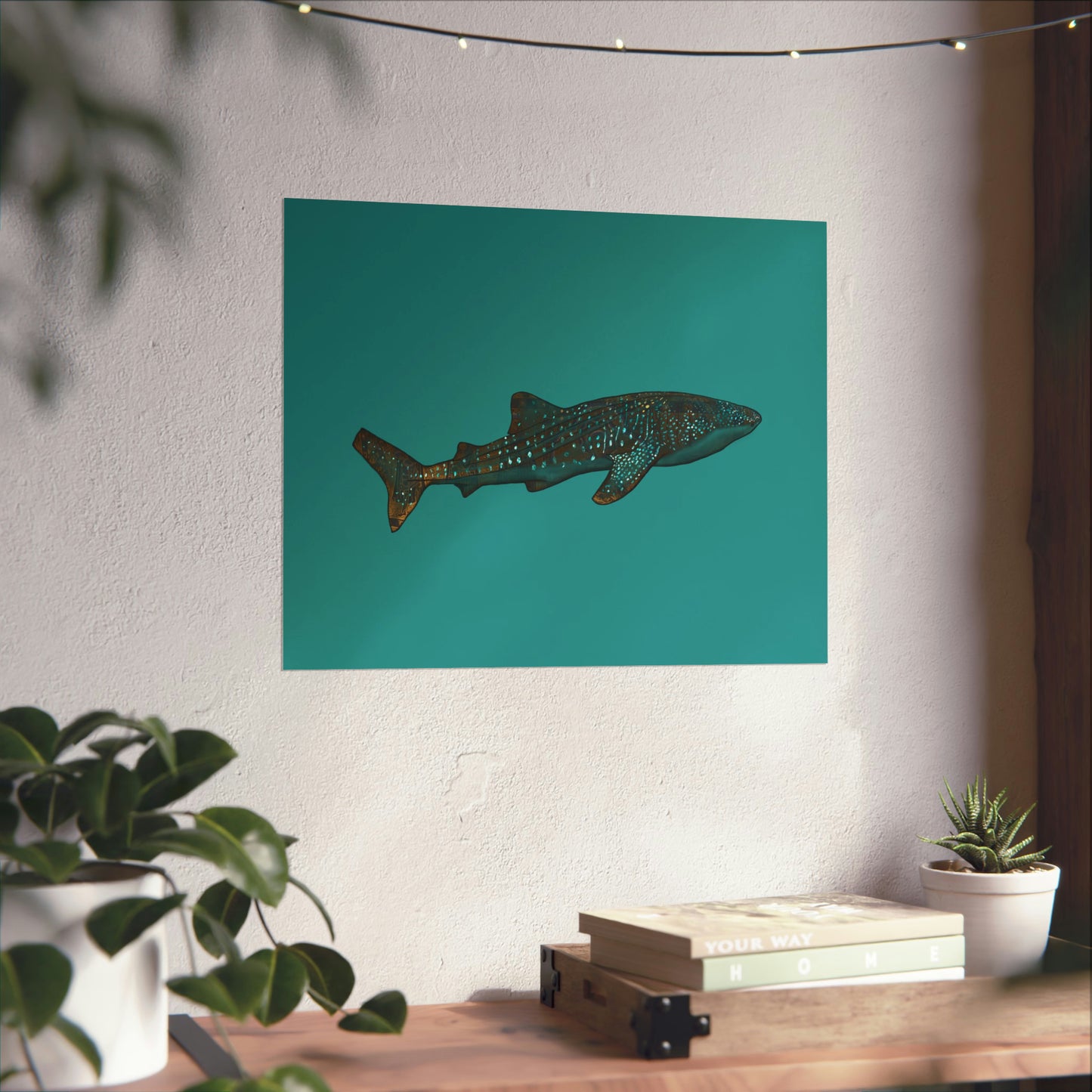 Whale Shark in Blue Waters