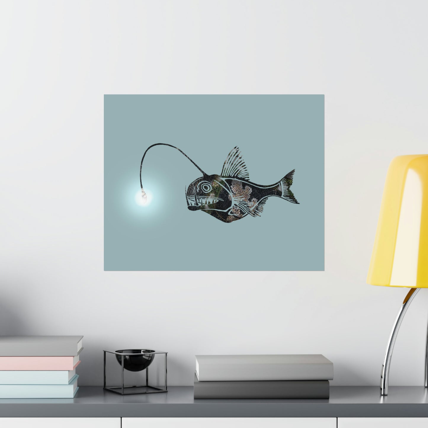 Lantern Fish Mosaic